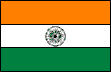 Fahne Indien